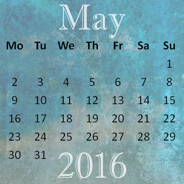 May Calendar Stock Photo Public Domain Pictures