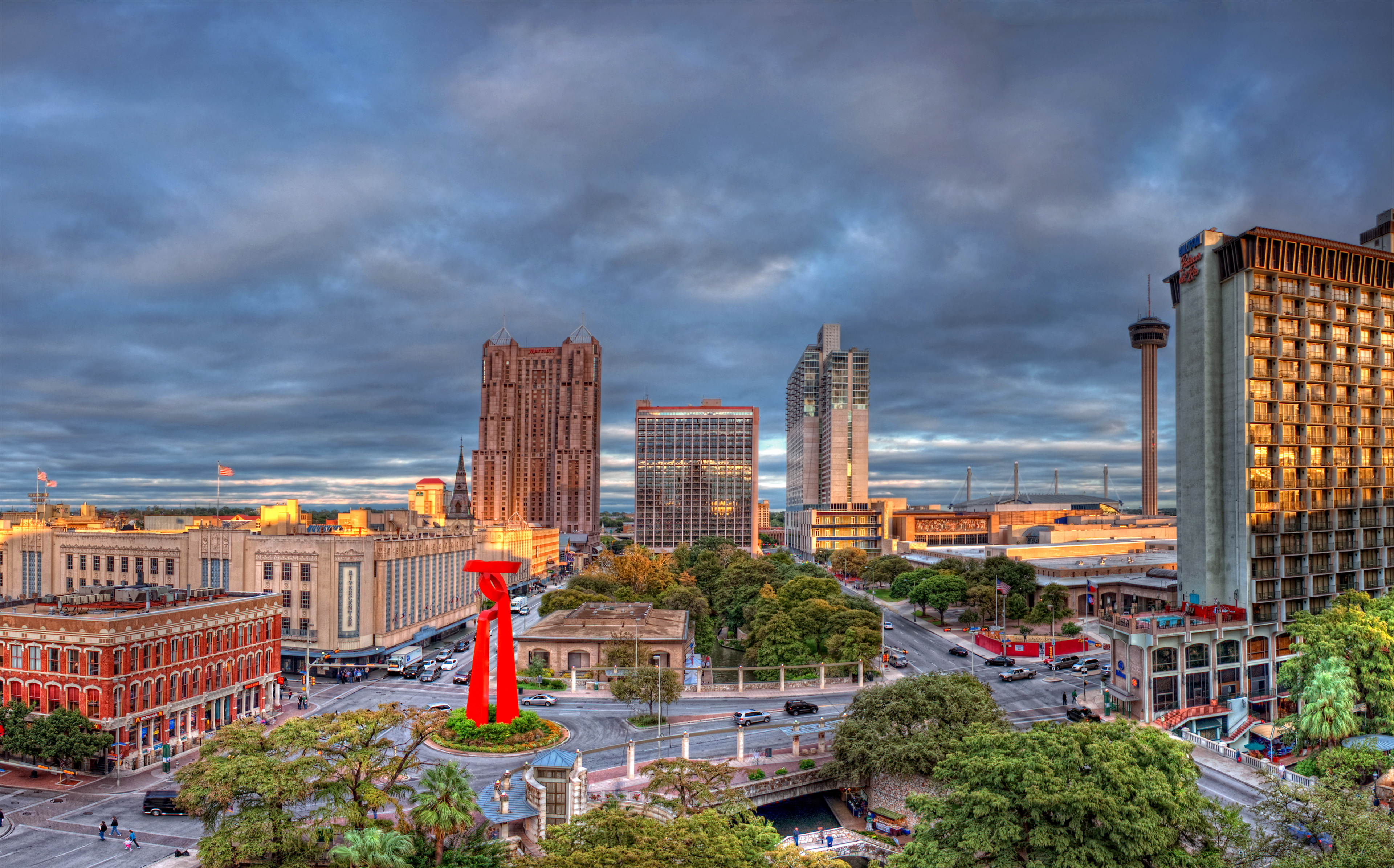 Free Download San Antonio Downtown Pano San Antonio 3840x2392 For 