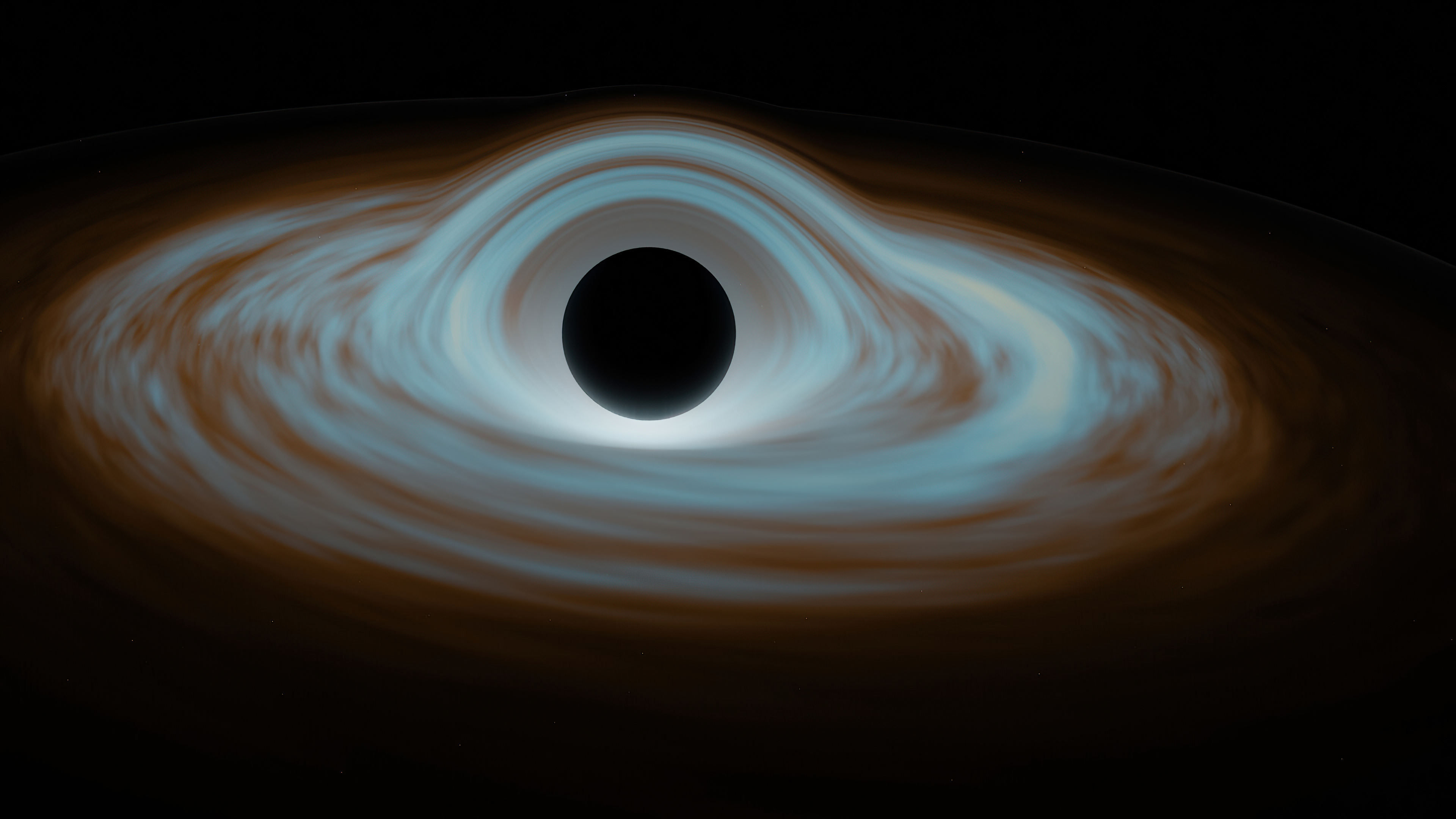Sci Fi Black Hole 4k Ultra HD Wallpaper by Elliott Agger