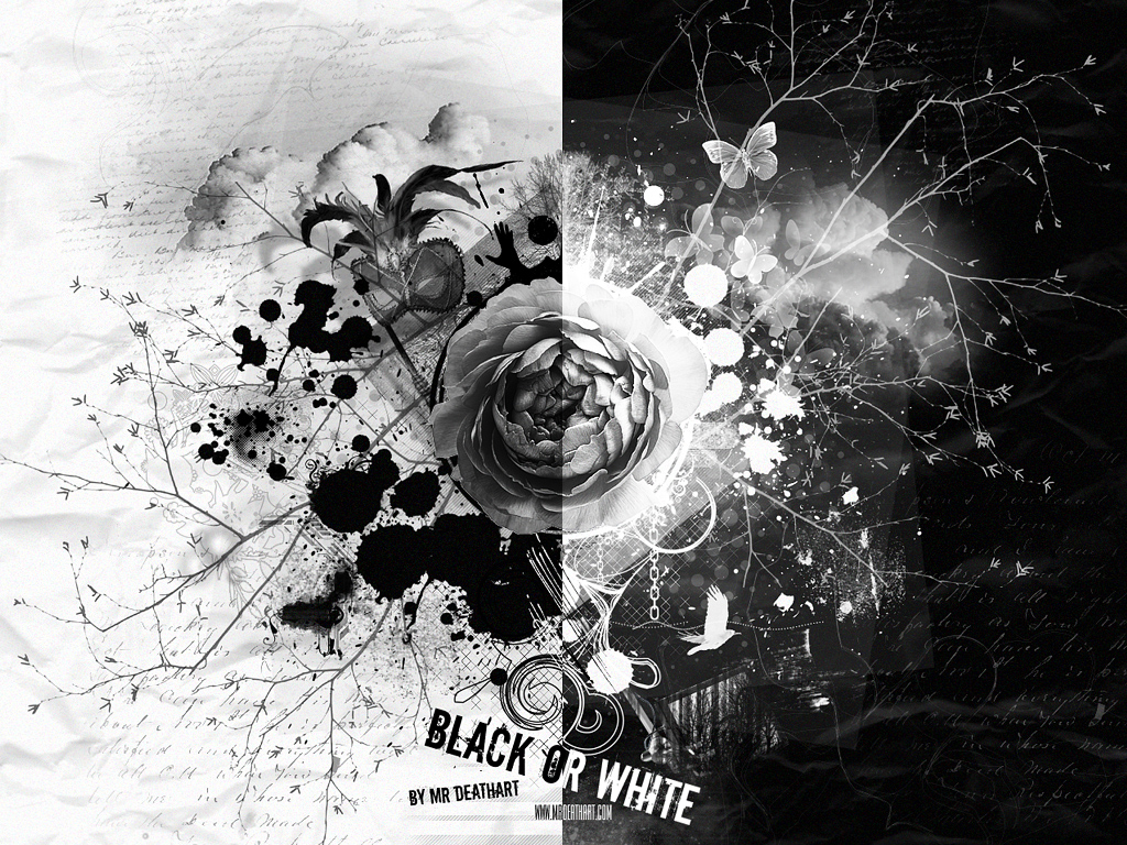 Wallpaper 3d Abstract Black And White Awesome Da Men Magazine