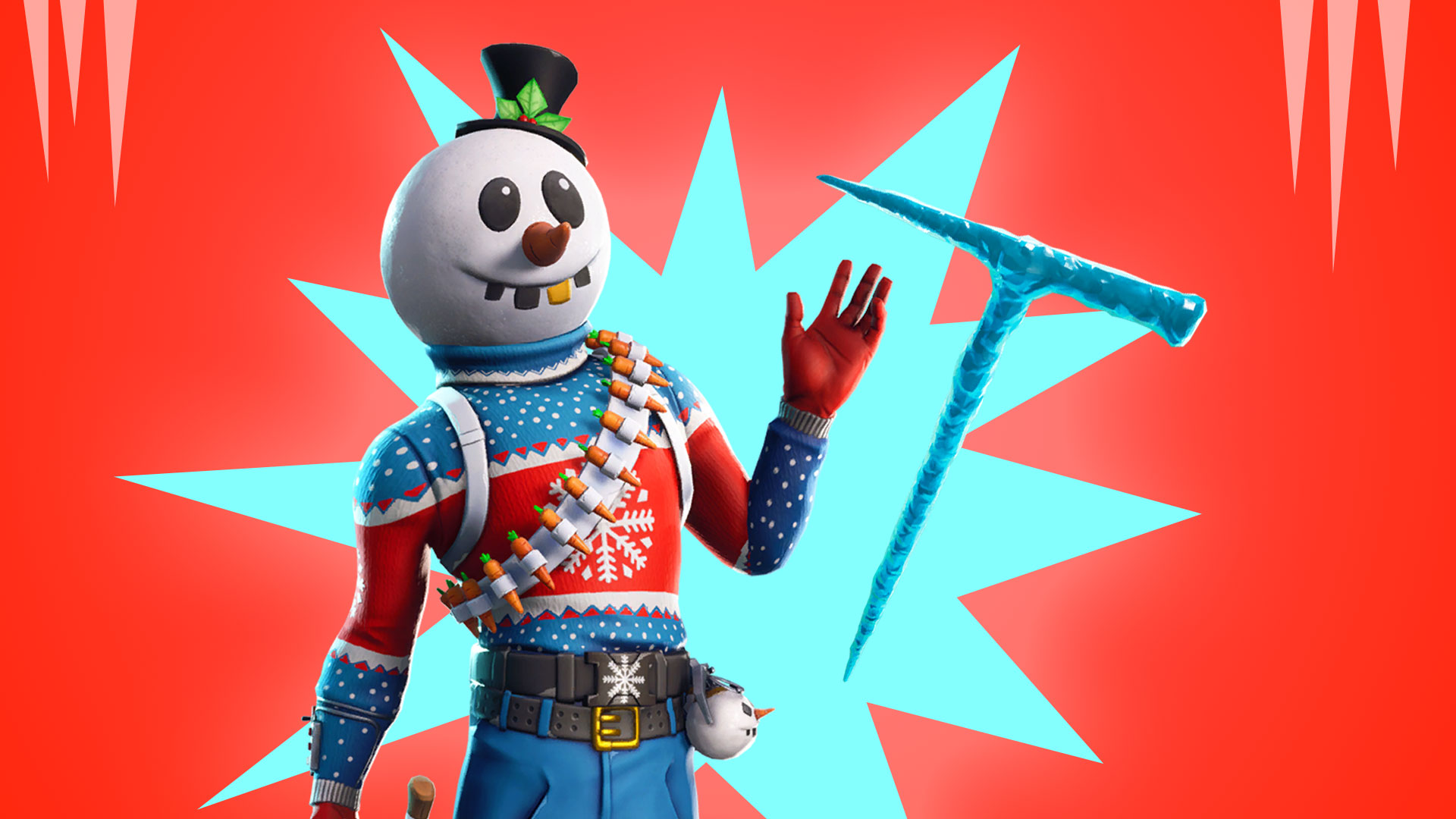 Christmas Skins Arrive In Fortnite Slushy Soldier Icicle Pickaxe