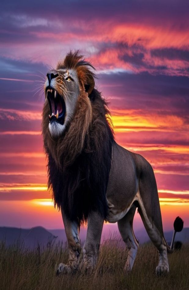 Lion Roar Wallpaper