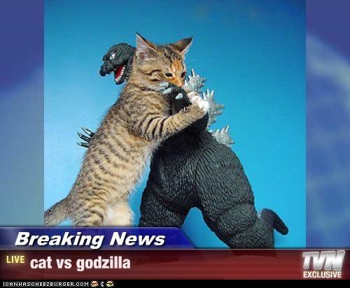 Godzilla Vs Cathrayou heard it here first folks posted by
