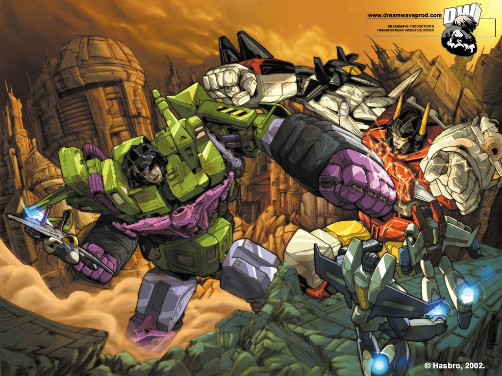 Devastator Vs Superion Transformers Gobots Art