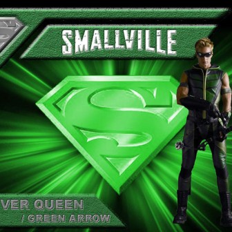 Oliver Queen As Green Arrow Smallville Background
