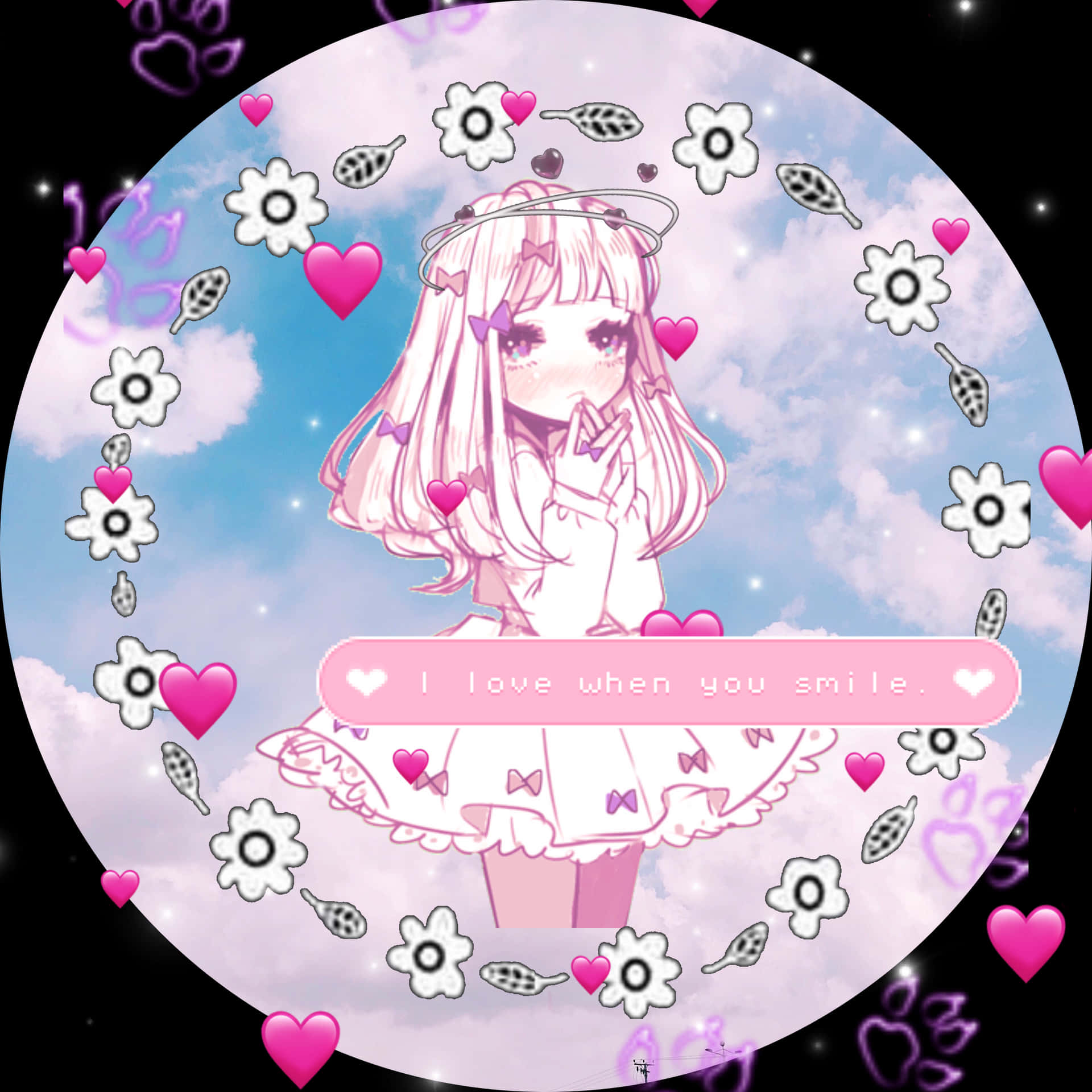 Cute Anime Girl Pfp Wallpaper