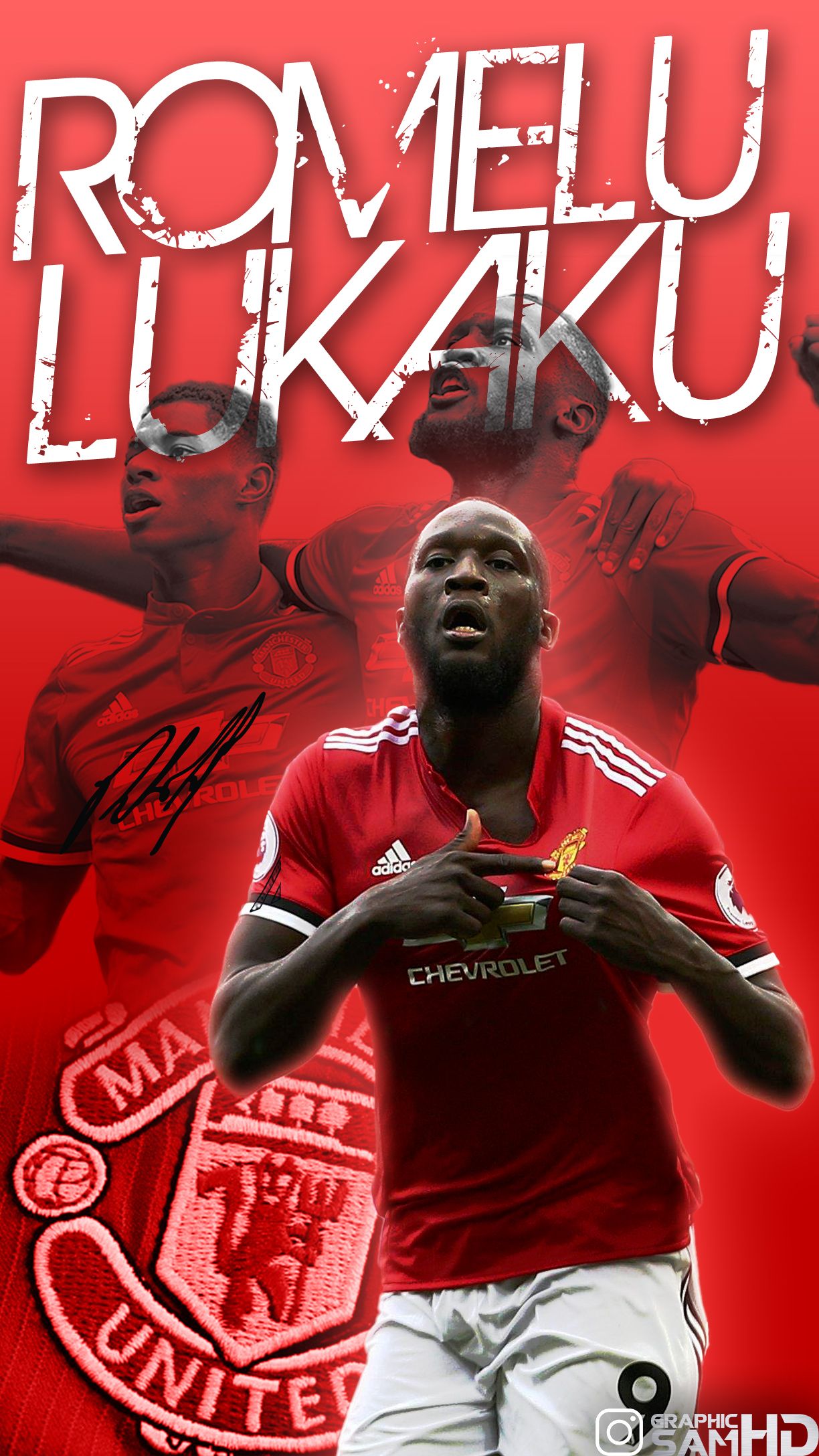 Romelu Lukaku Phone Wallpaper Soccer Football