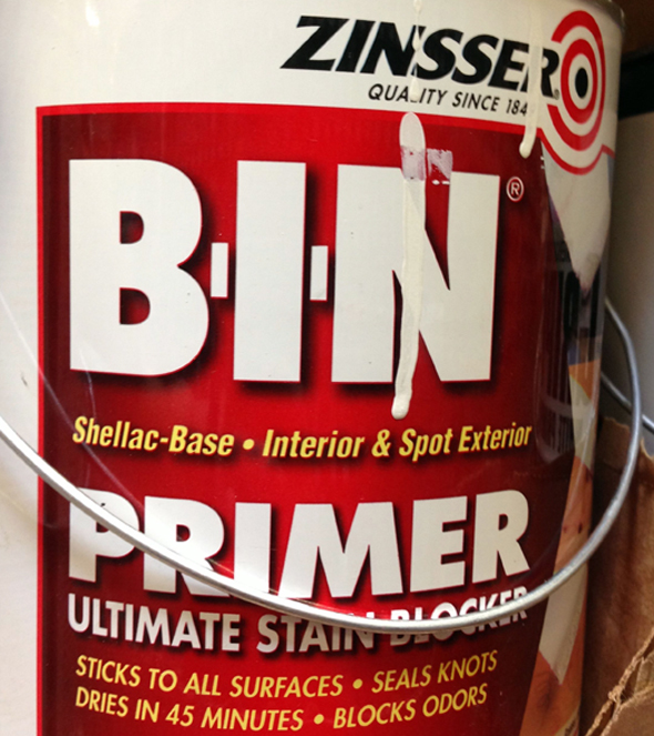 The Brand Is Zinsser But Make Sure You Get Shellac Based Version