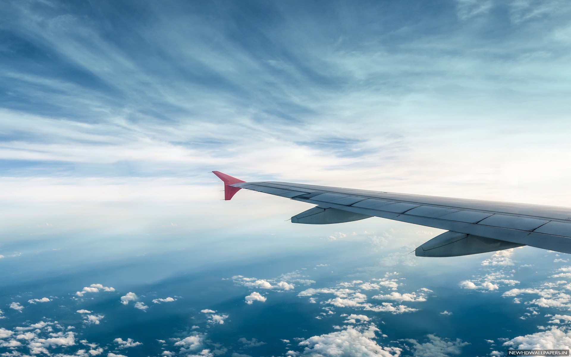 Airplane Wing HD Photography New Wallpaper