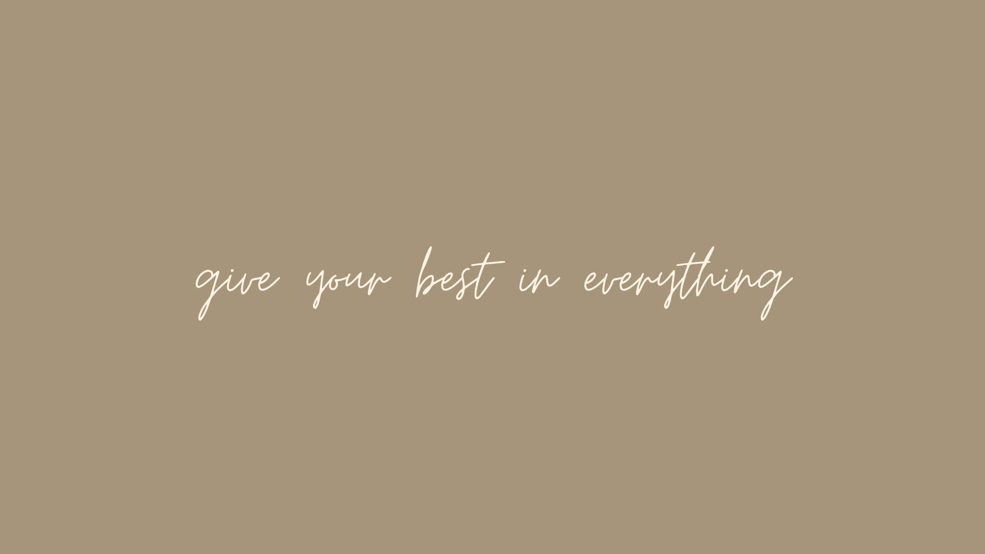 Motivational Aesthetic Desktop Wallpaper