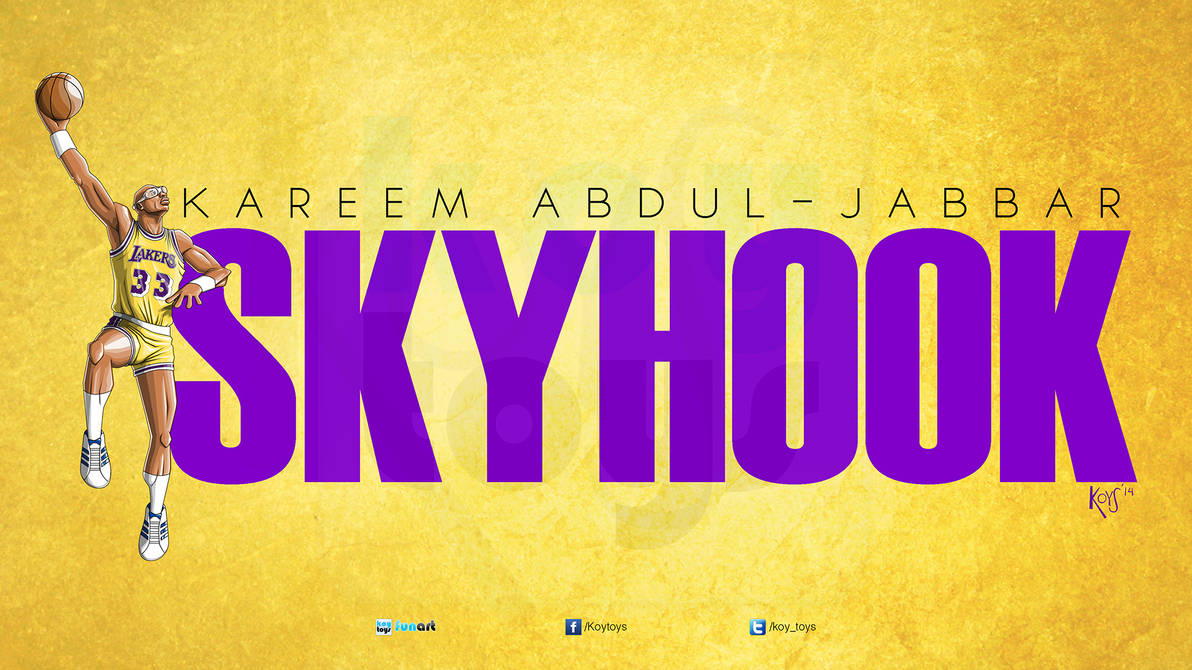 Skyhook Kareem Abdul Jabbar Wallpaper 1 by francogarcia