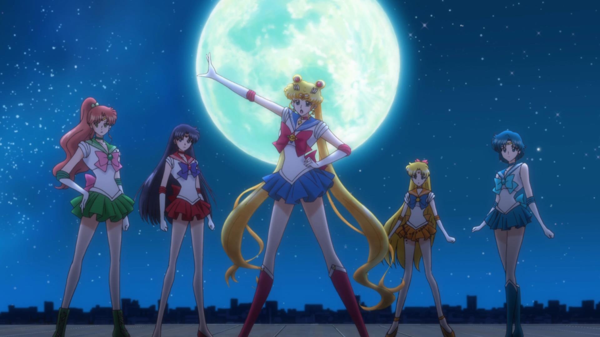 Sailor Warriors Moon Crystal Wallpaper