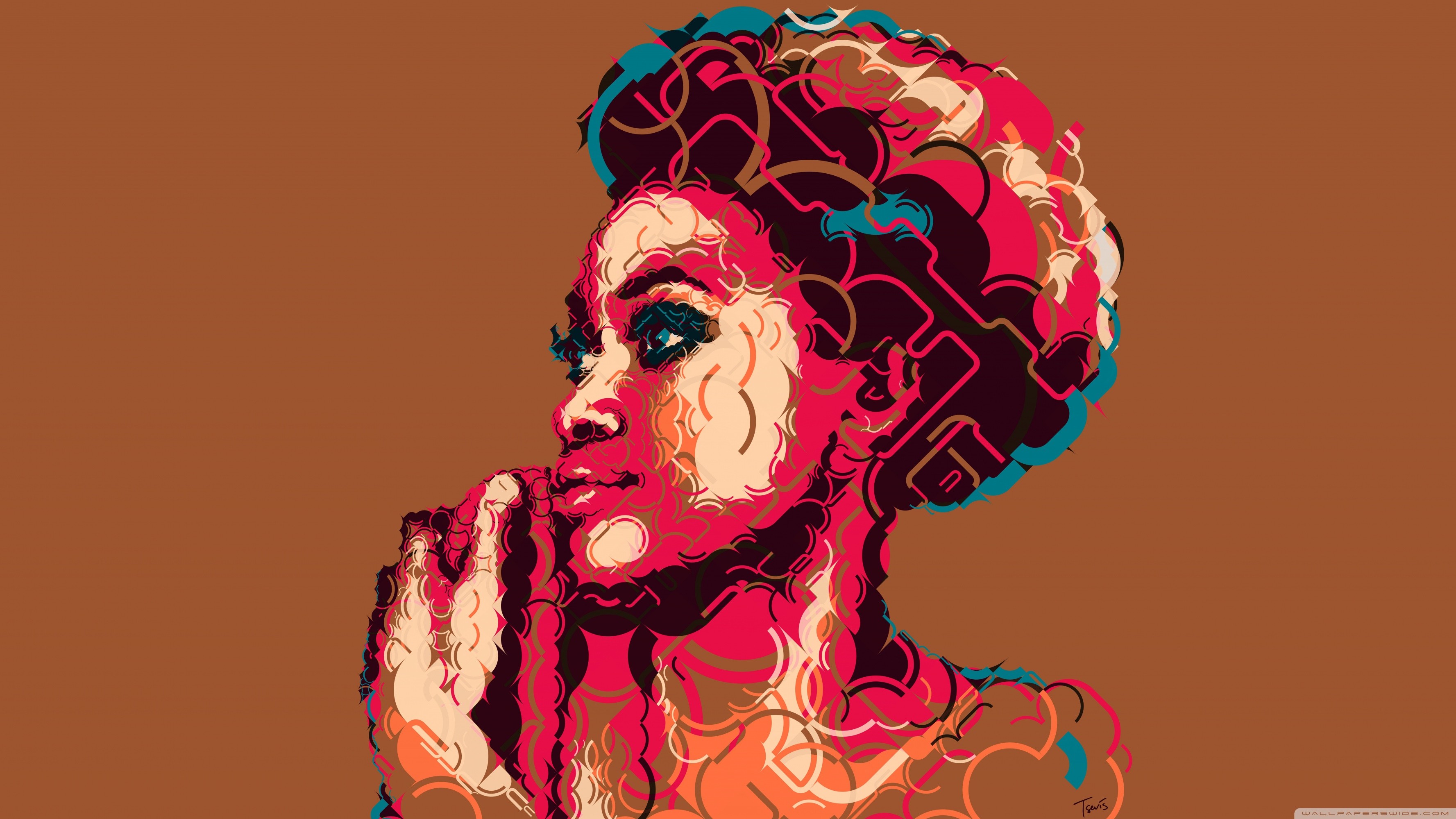 HD African Art Wallpaper