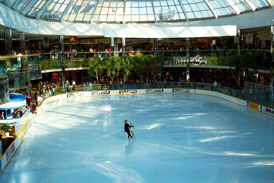 rink - Picture West Edmonton Mall ice rink undergoing Ice Palace in West Ed...