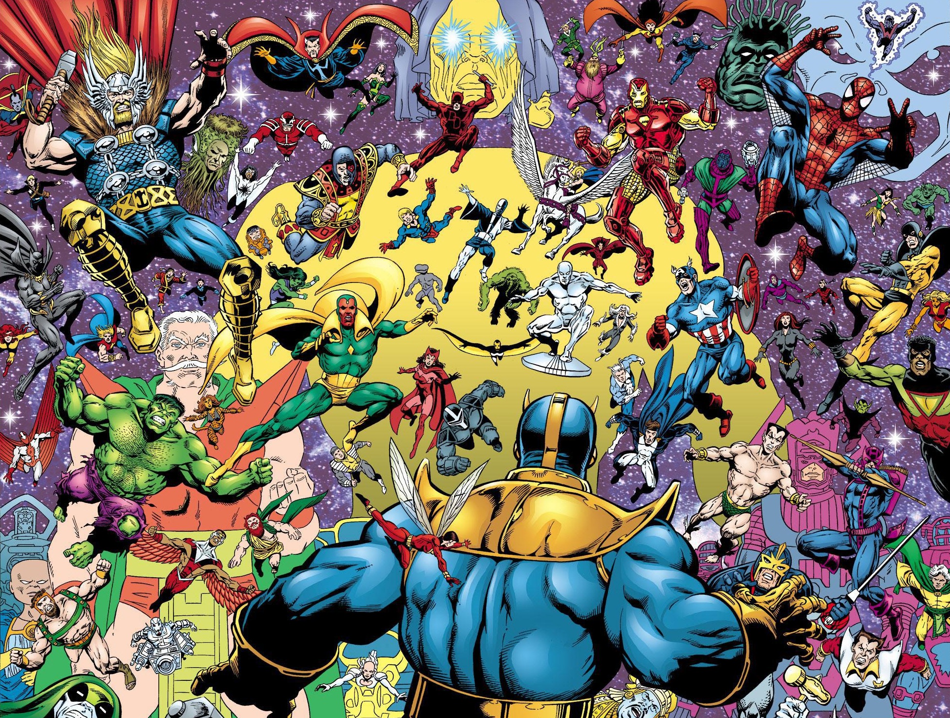 Thanos Marvel Avengers Wallpaper