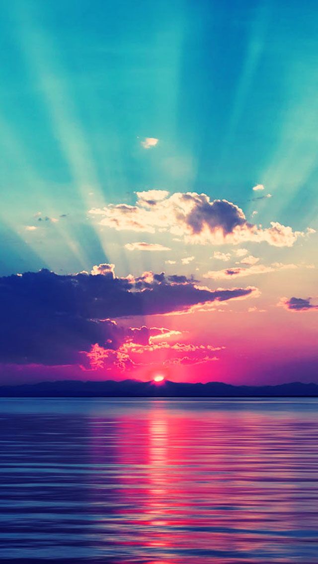 Atardecer Cielos Cool Background iPhone Wallpaper