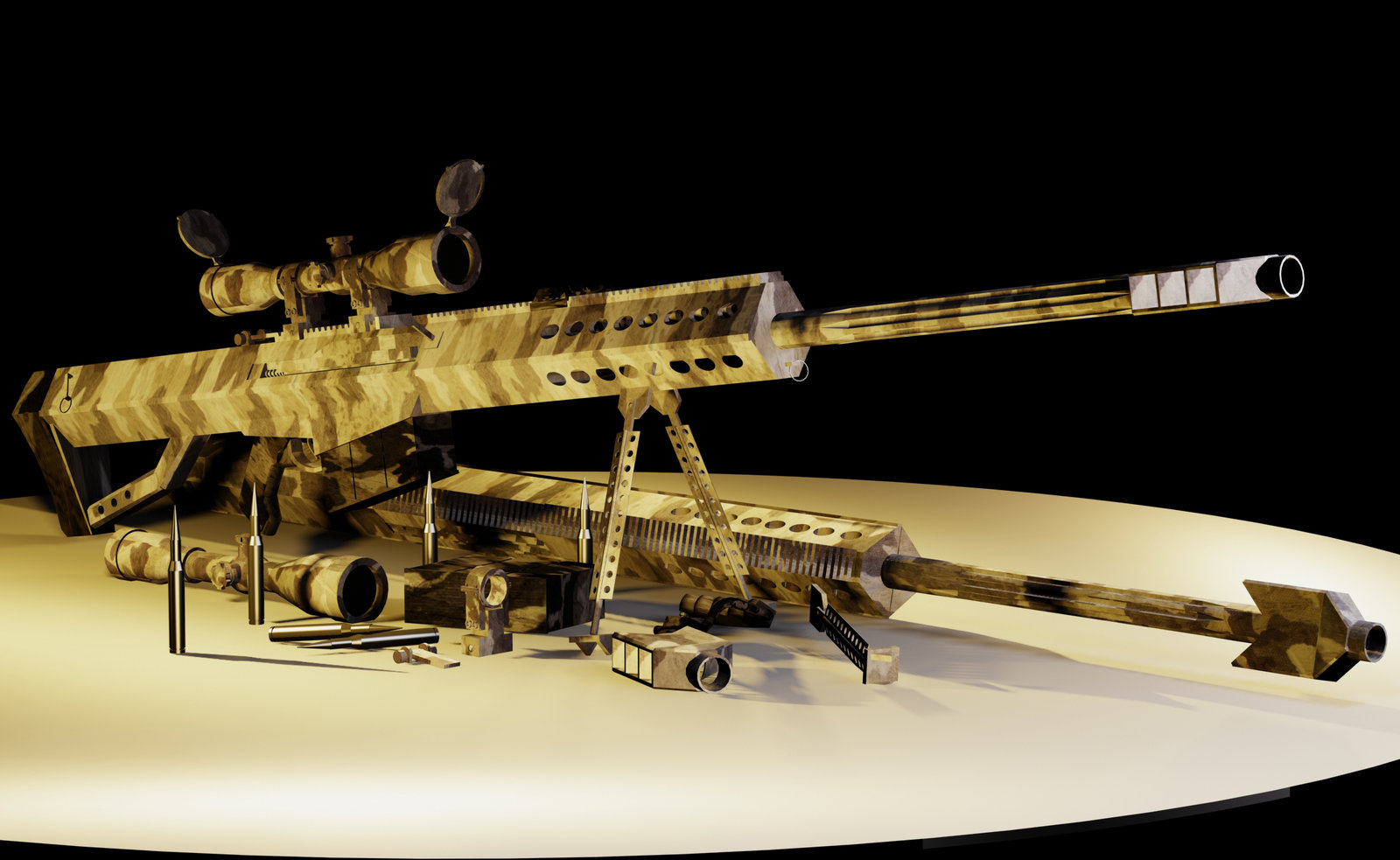 Barrett M107 Caliber Snipe By Nick Tyrrell