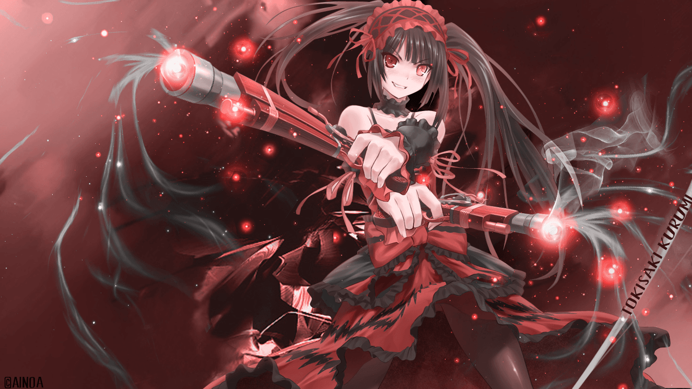 Kurumi Tokisaki Date A Live UHD 4K Wallpaper