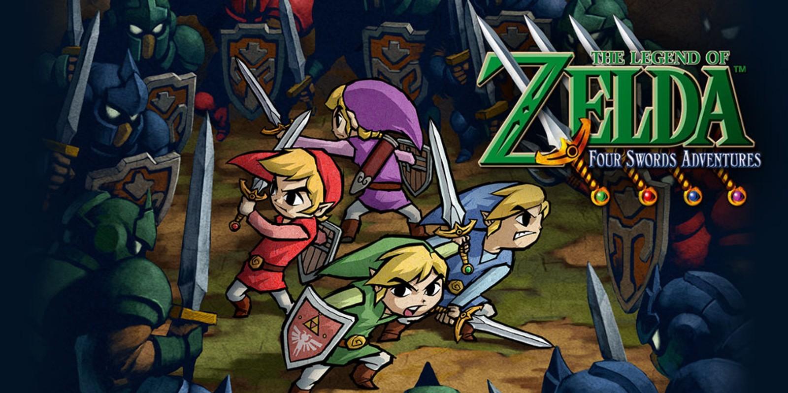 The Legend of Zelda Four Swords Adventures Nintendo GameCube
