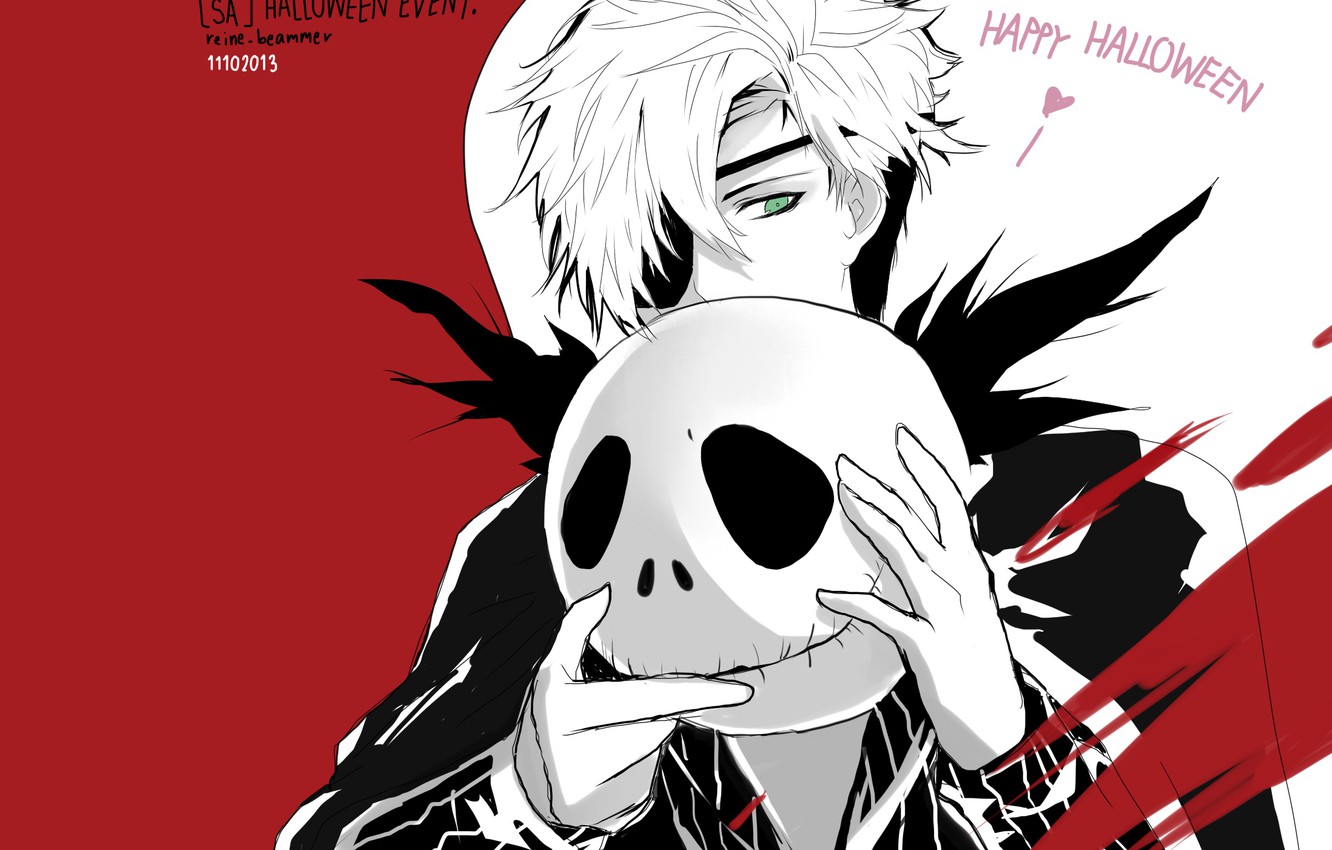 Wallpaper anime guy Jack the pumpkin king the nightmare before