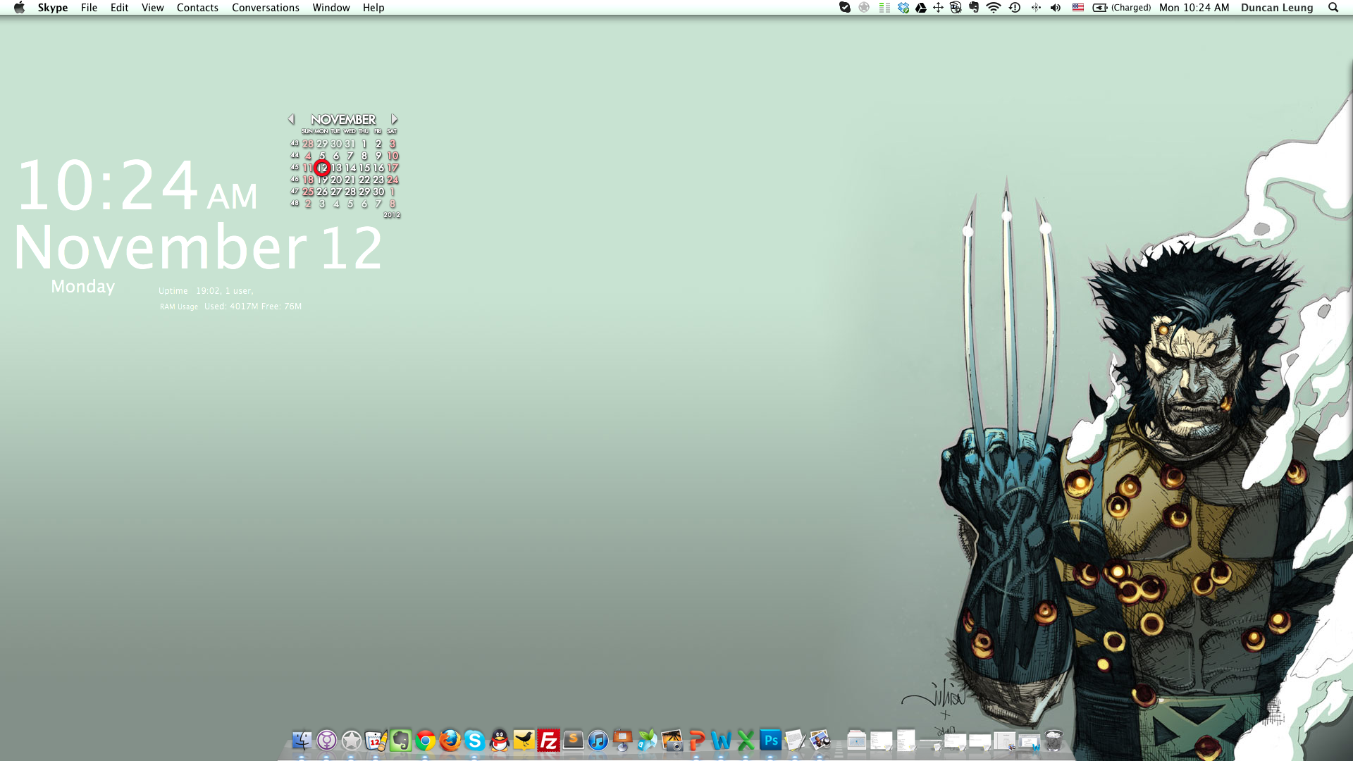 Wolverine Desktop Wallpaper Filesize X280 Cartoon Animation