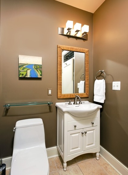 Transitional Bathroom By Case Design Remodeling Inc