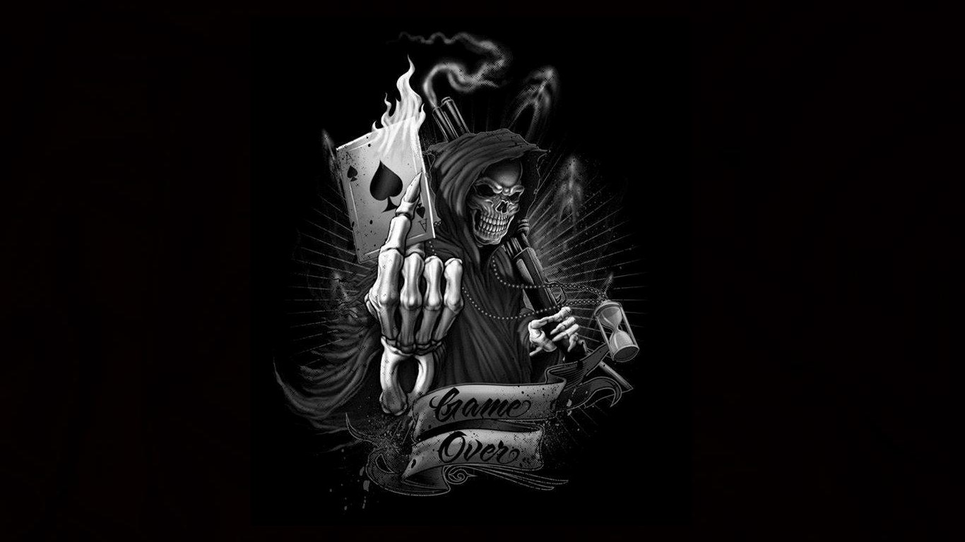 Cool Grim Reaper Wallpaper Dark