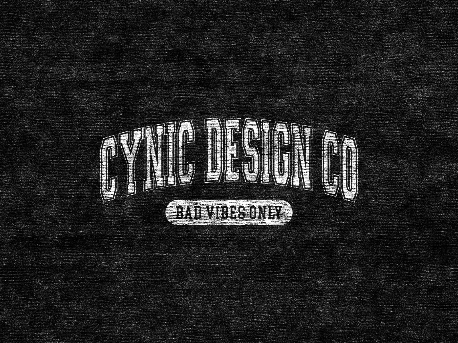 Cynic Bad Vibes Only By Nick Serianni On Dribbble