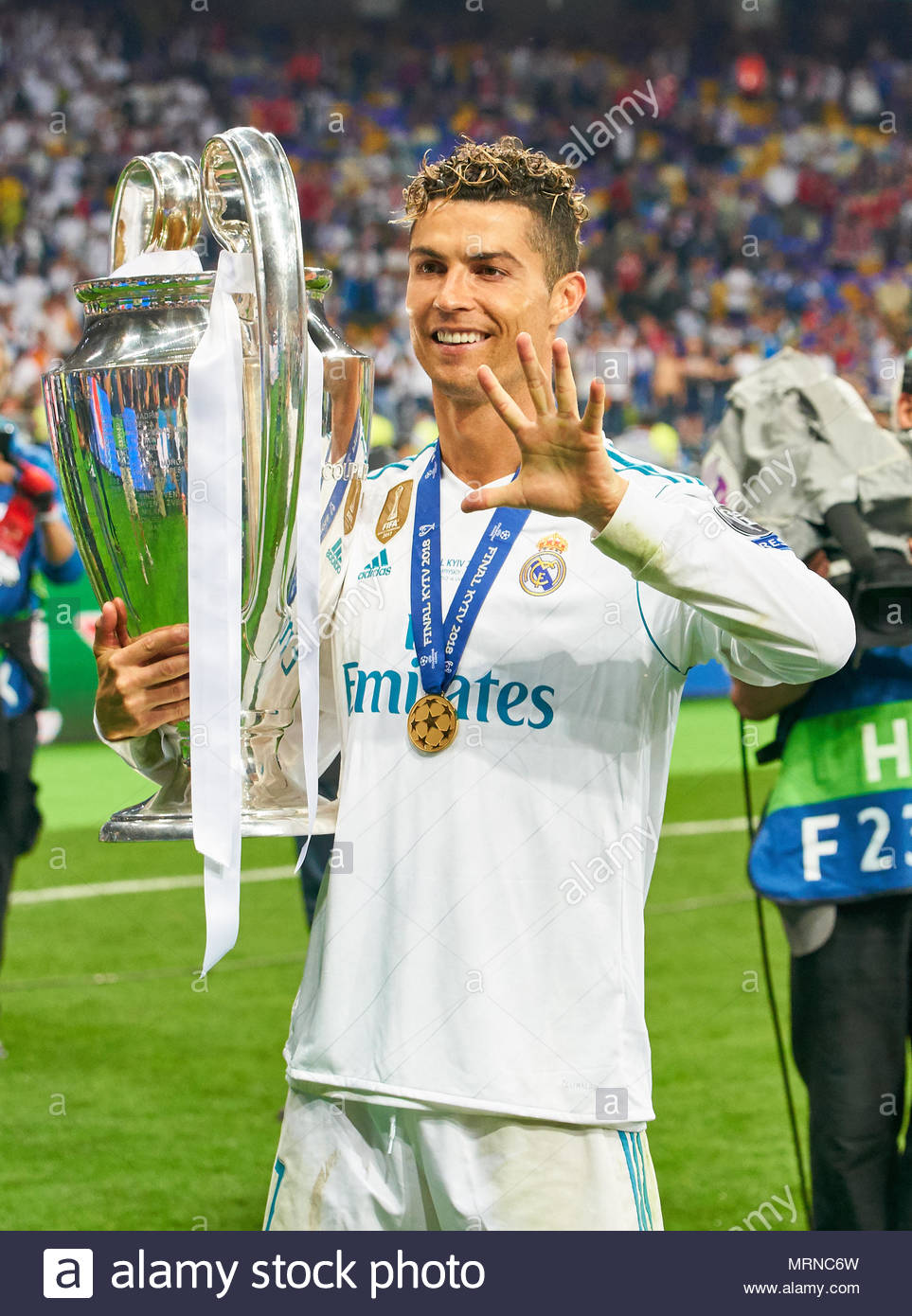 Cristiano Ronaldo Celebration Stock Photos