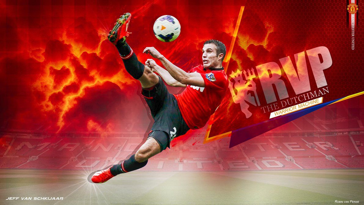Robin Van Persie Wallpaper Man Utd