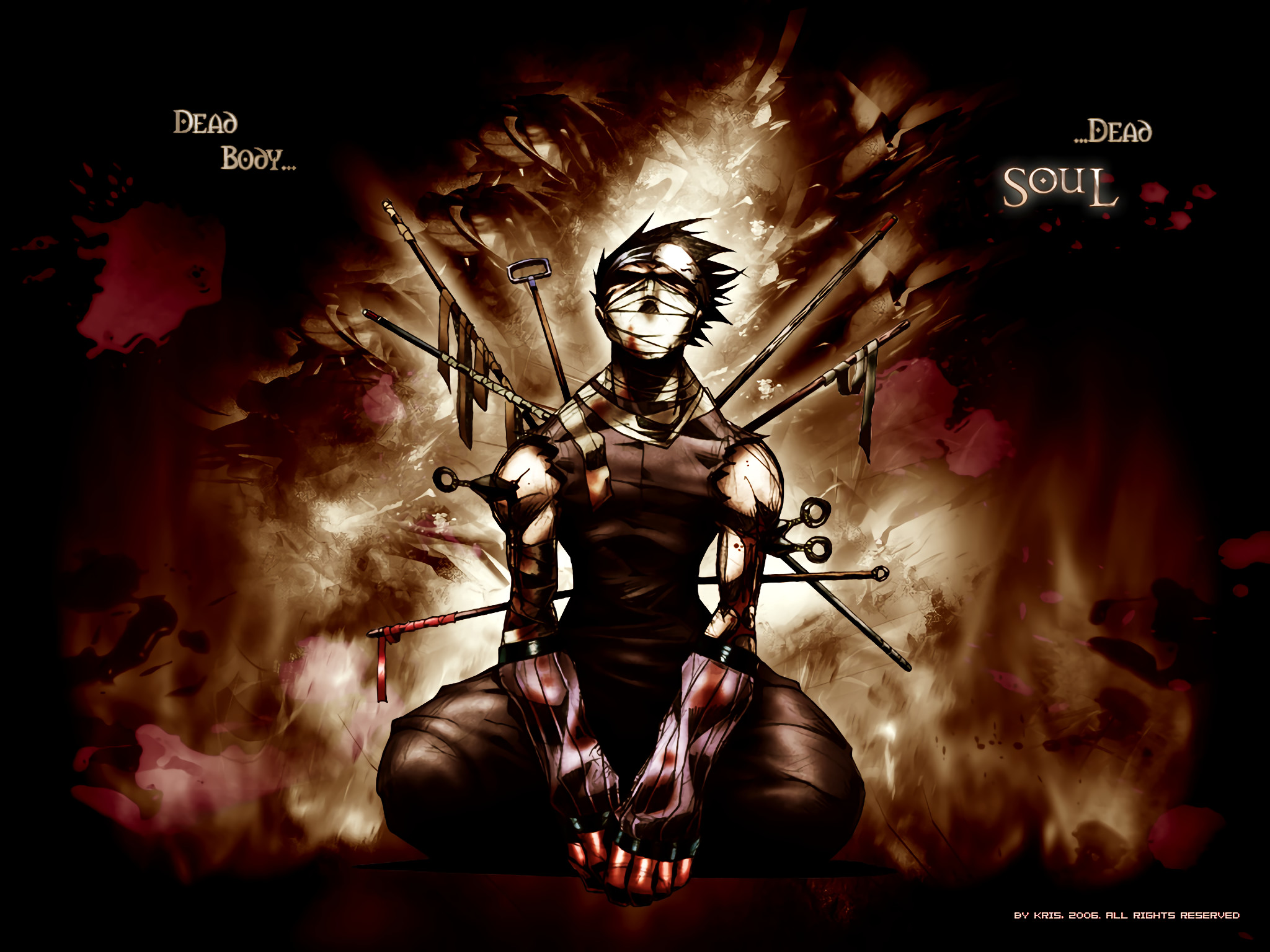 Dark Naruto Fan Art: Dead Body, Dead Soul