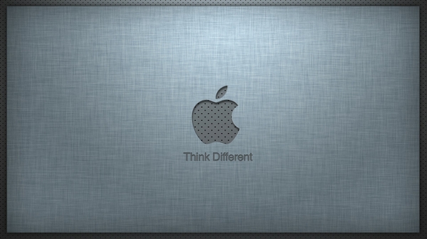 Textures Apple Inc Metal Simple Think Different Linen