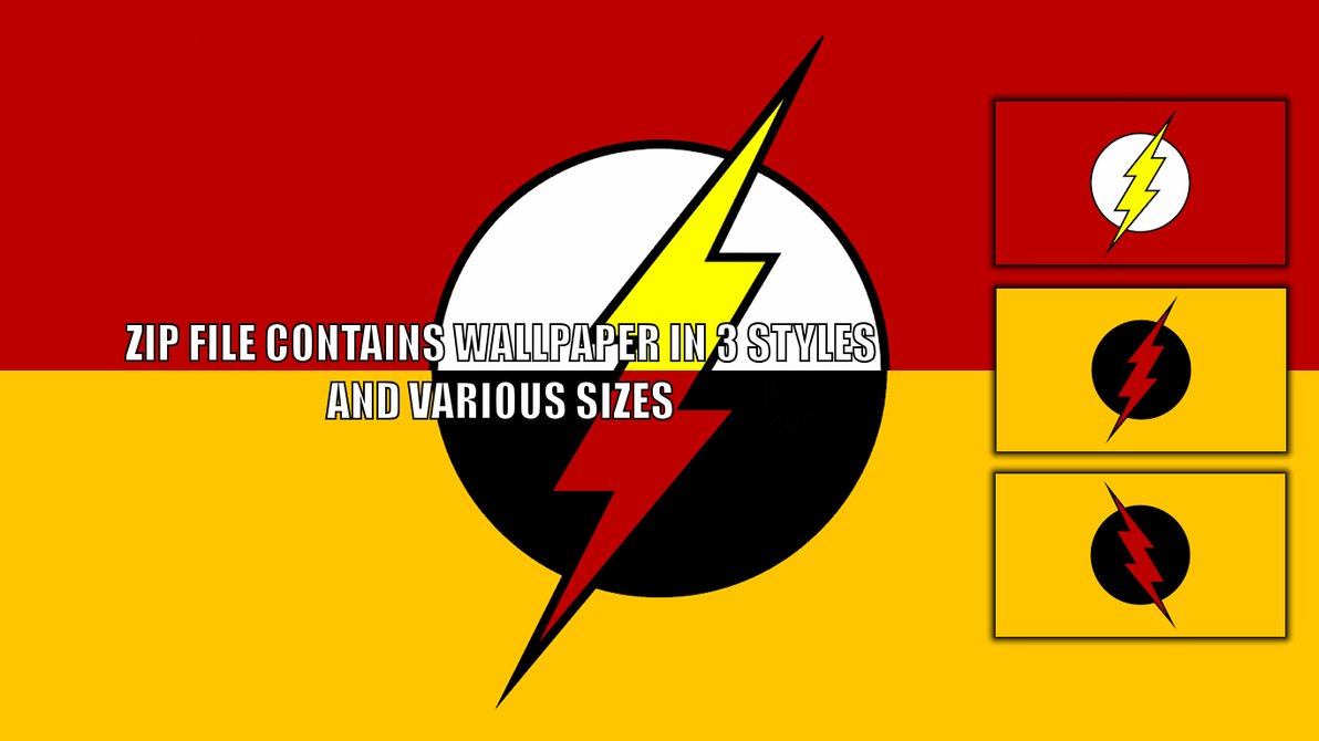 Flash And Professor Zoom Symbols Wallpaper Pack By Morganrlewis On
