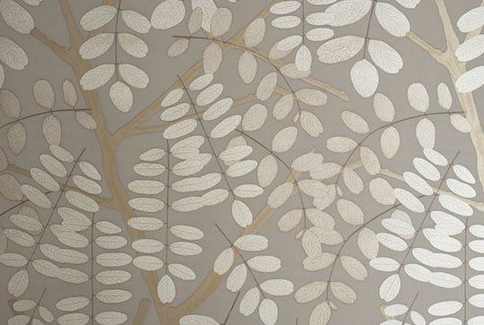 Treetops Wallpaper From Jocelyn Warner Powder Room