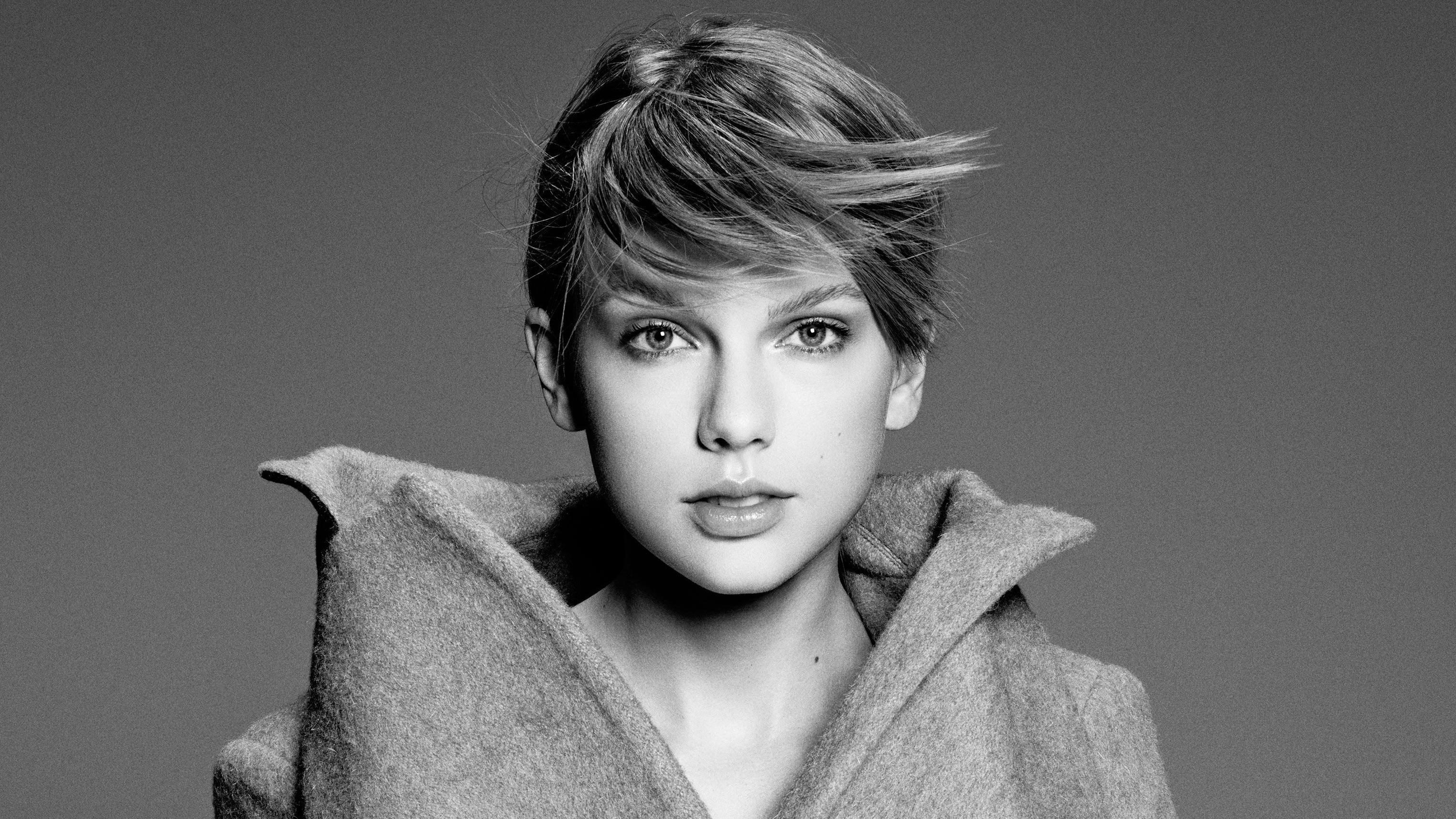 Taylor Swift Monochrome 4k Wallpaper HD Celebrities
