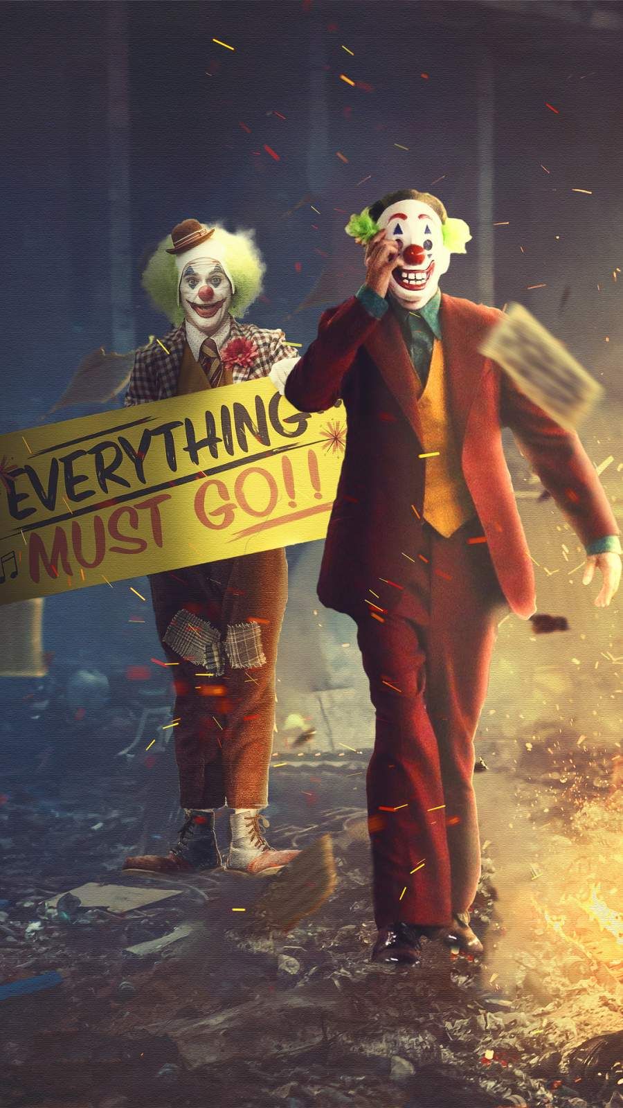 Joker Clowns iPhone Wallpaper HD Clown
