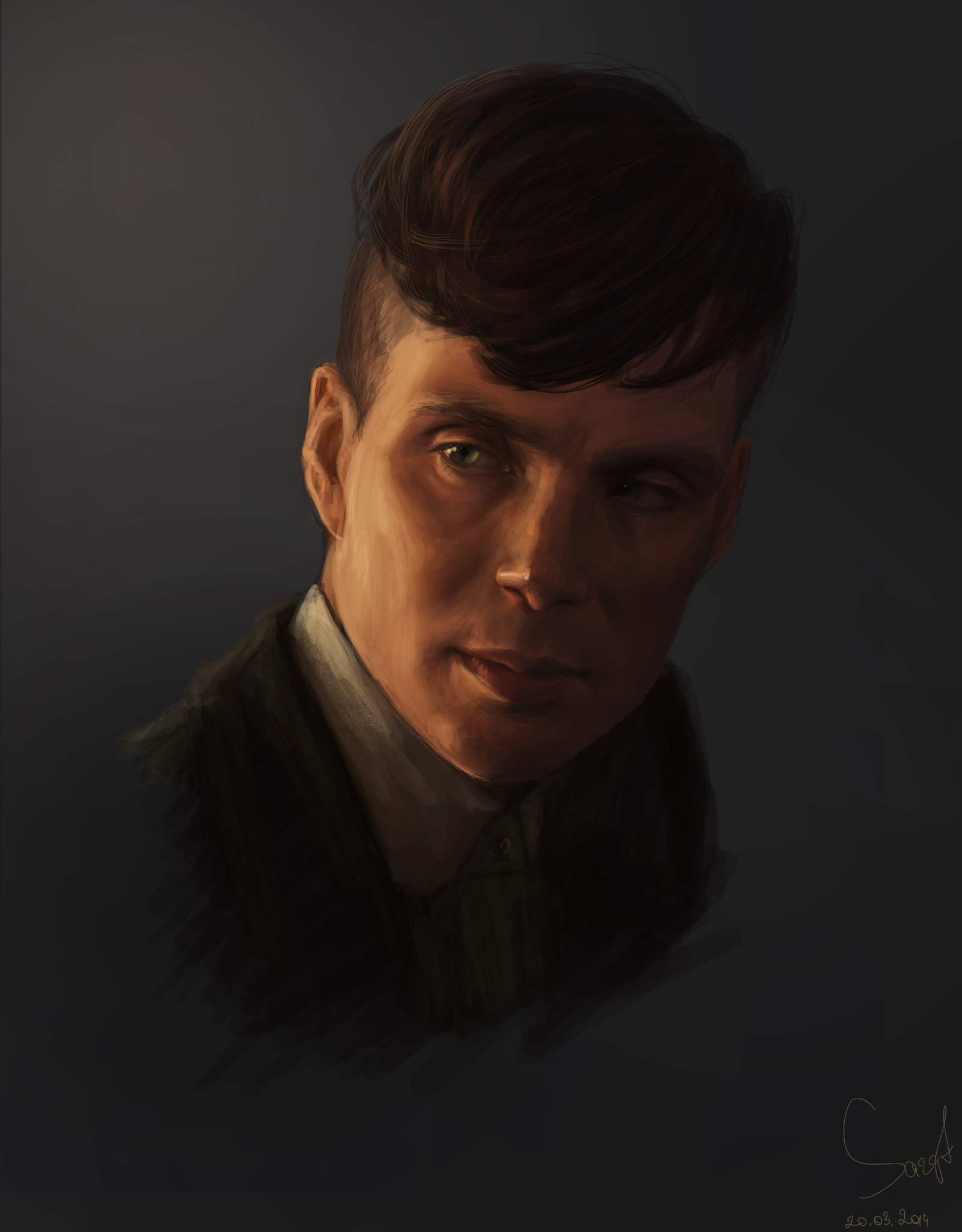 Cillian Murphy As Tommy Shelby By Sargt