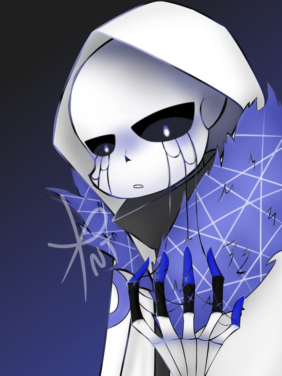 Omni 404 Sans glitch blue error404 sans monster red umdertale  undertale au HD phone wallpaper  Peakpx