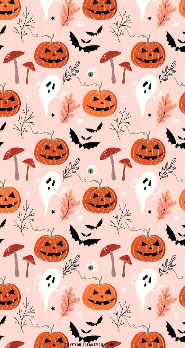 10 Cute Halloween Wallpaper Ideas for Phone iPhone Pumpkin