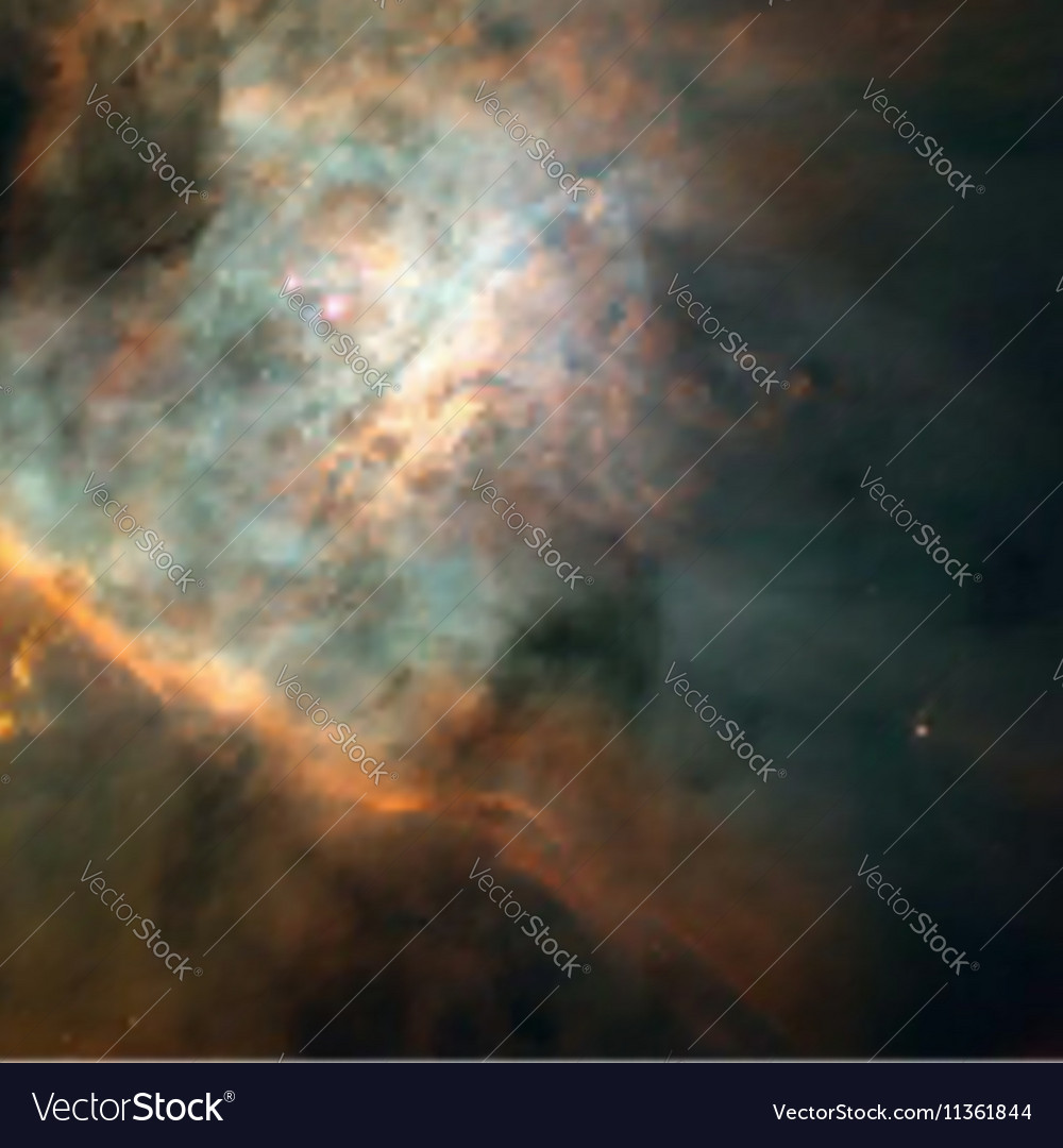 Realistic Space Galactic Background Royalty Vector
