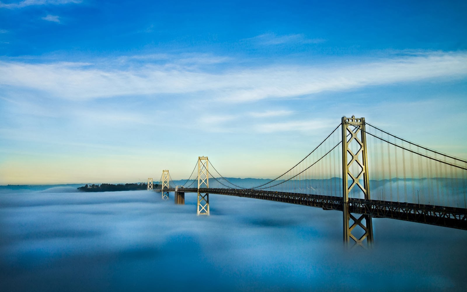 Bridge Desktop Wallpaper San Francisco Bay Background