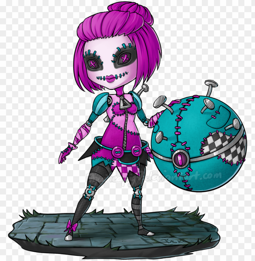 Orianna Sewn Chaos Chibi By 7guineapig7 Lol