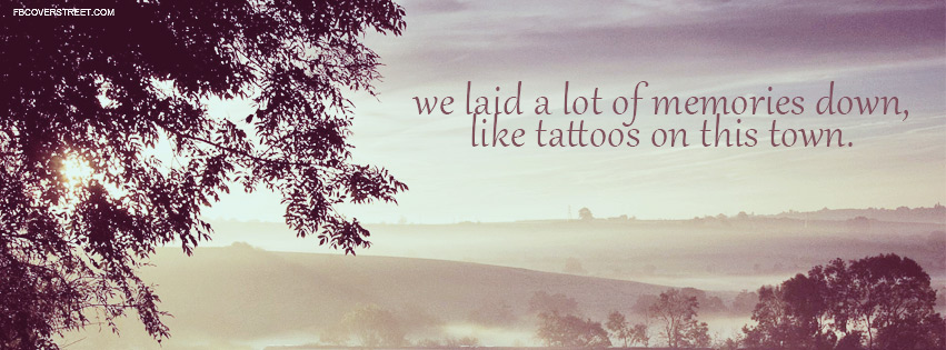 Jason Aldean Tattoos On The Town Lyrics Quote Country Cover