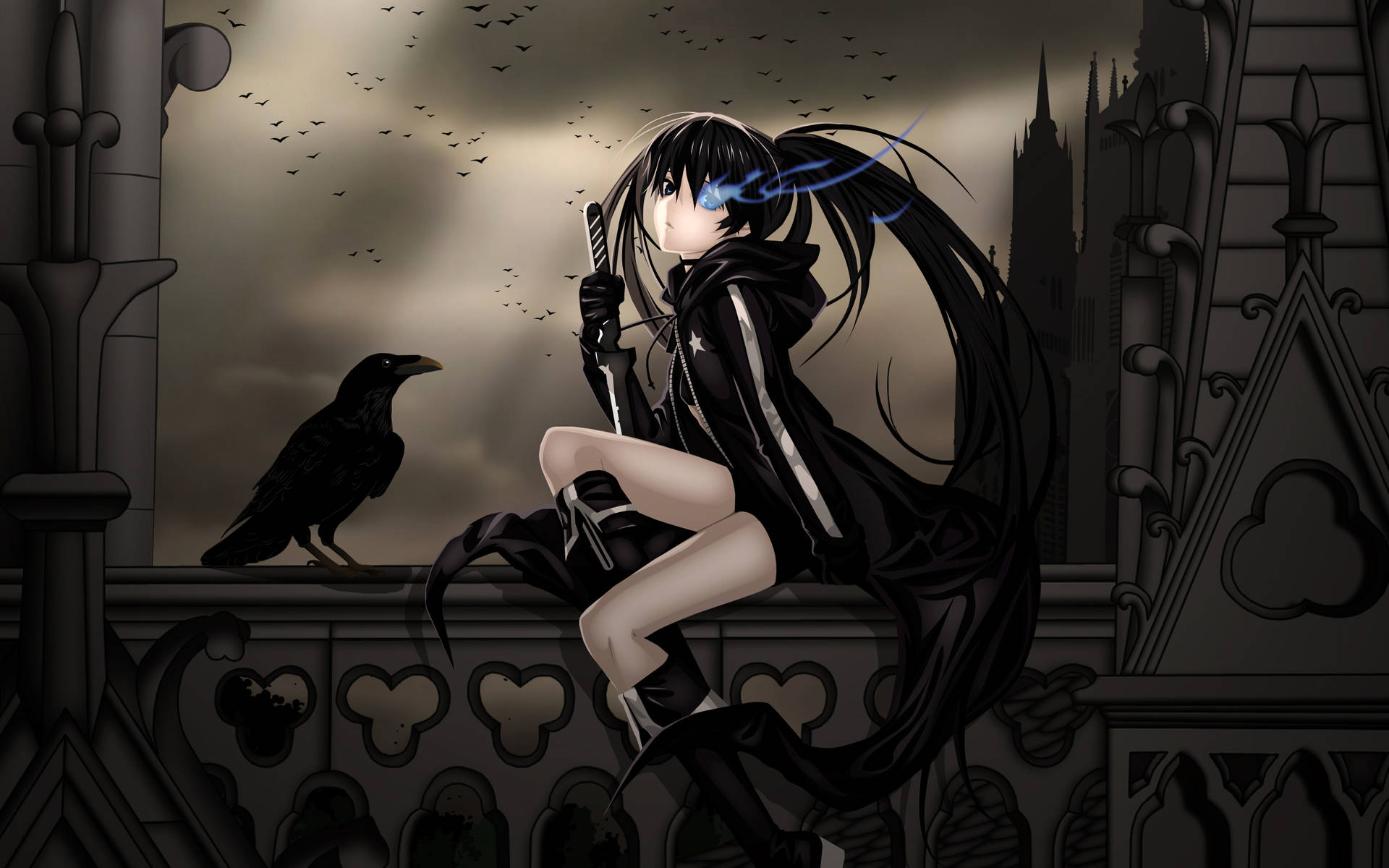 Tomboy Anime Girl Wallpaper