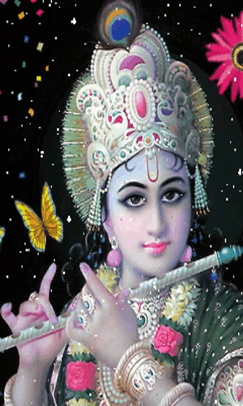 God Hare Krishna LWP Android Live Wallpaper download   Download 480x800
