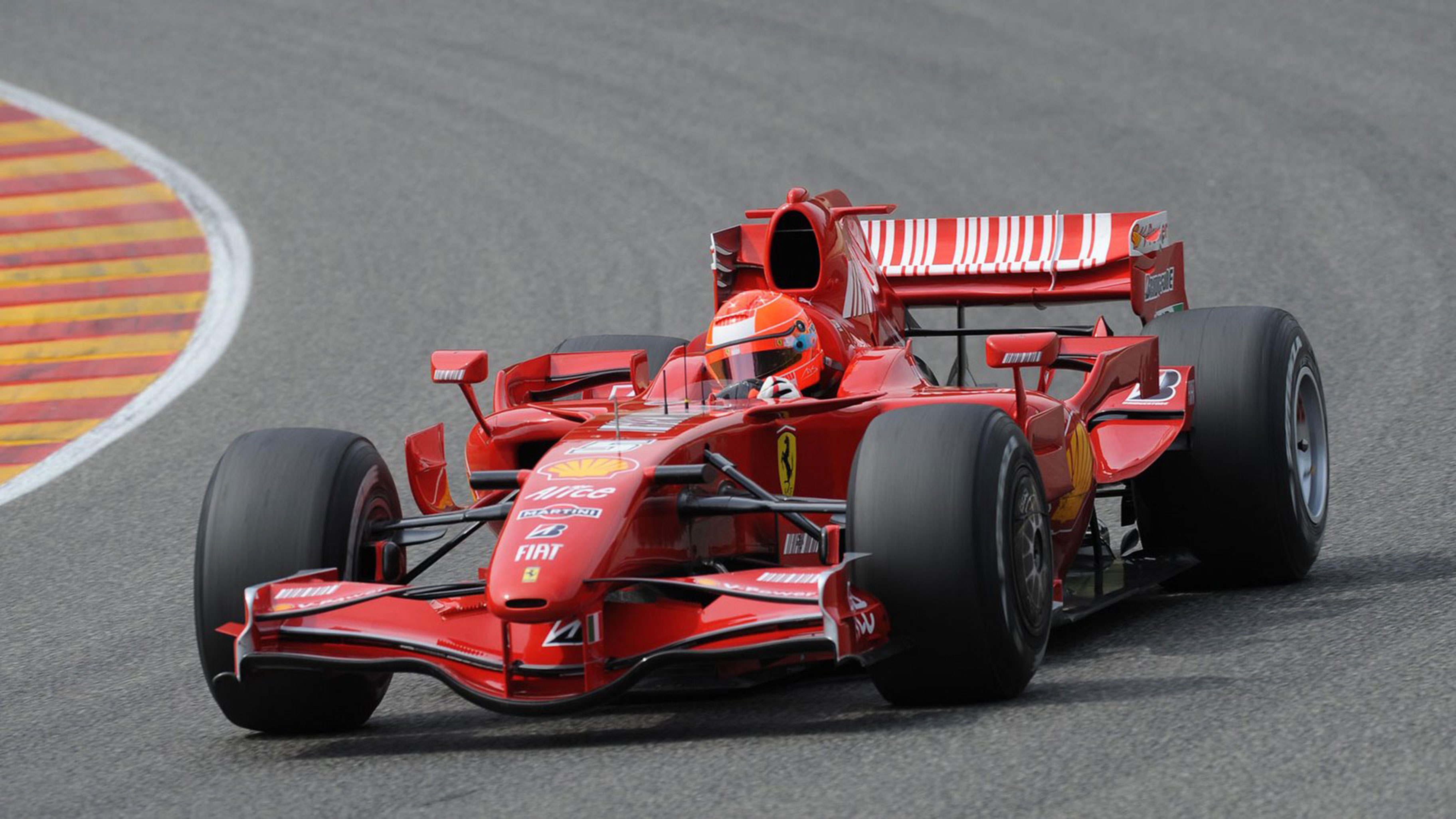 Schumacher Ms all de las pruebas en las distintas Ferrari