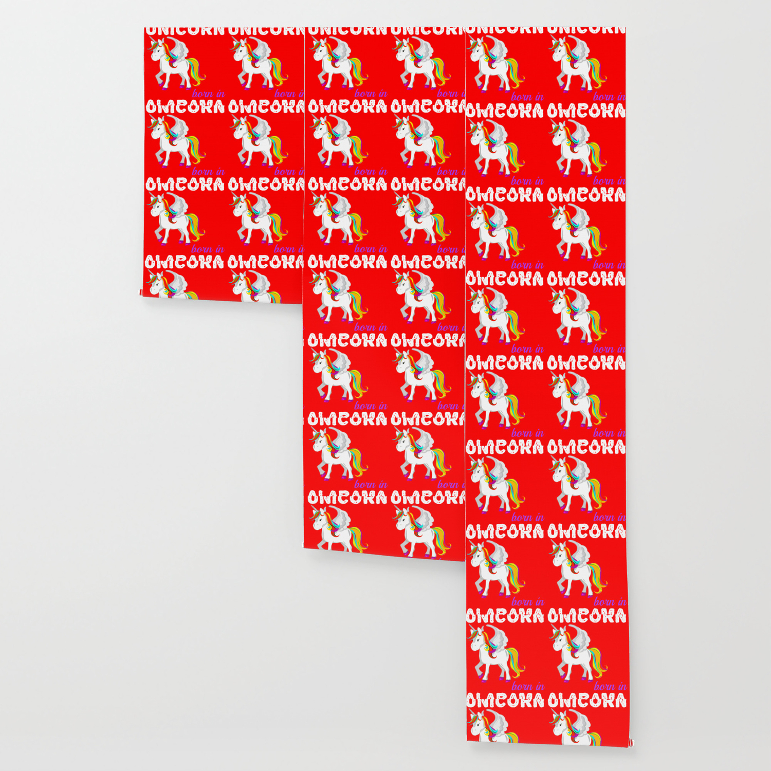 Unicorn Born In Alabama Wallpaper By Green Society6