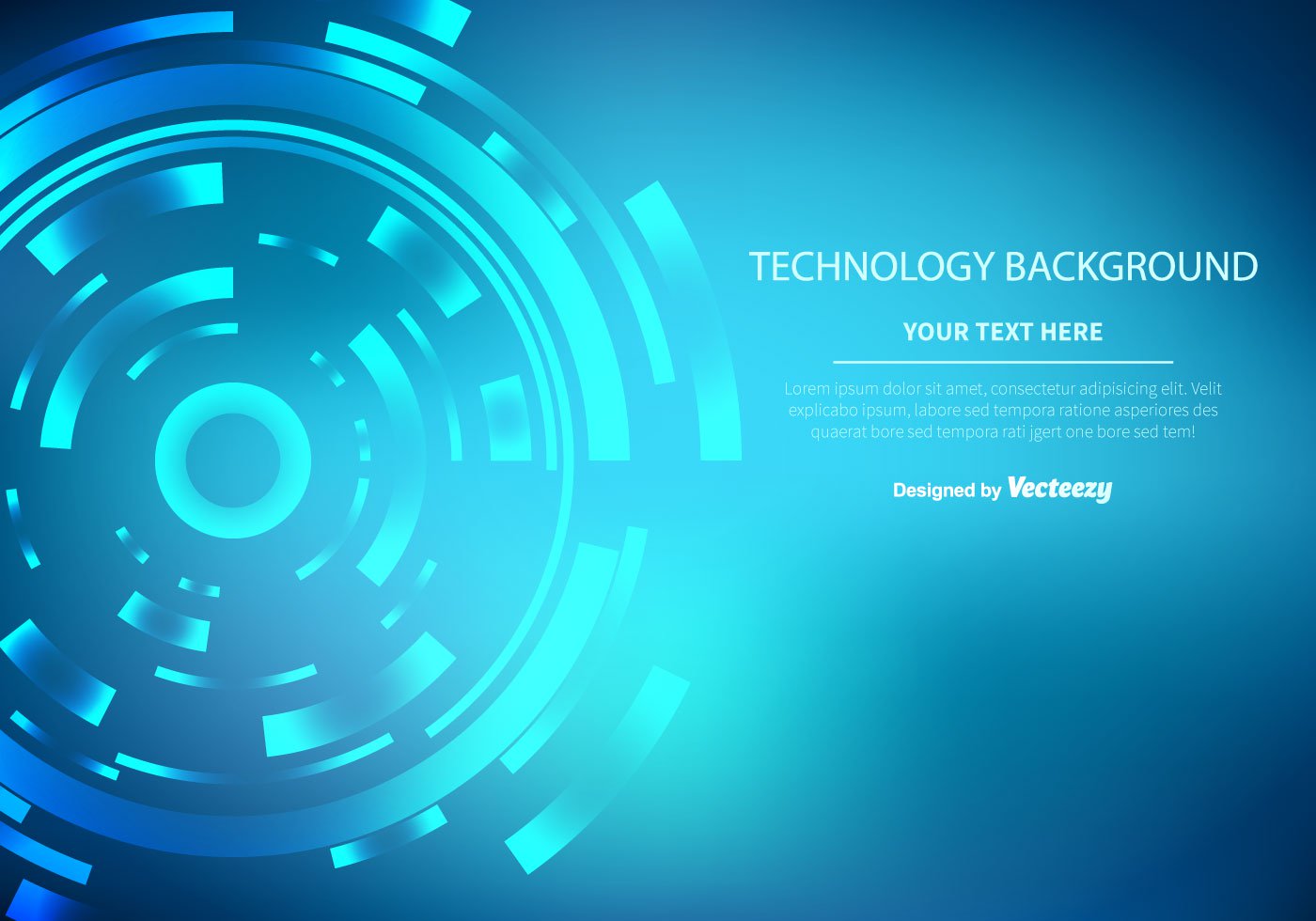 Technology Vector Background Art