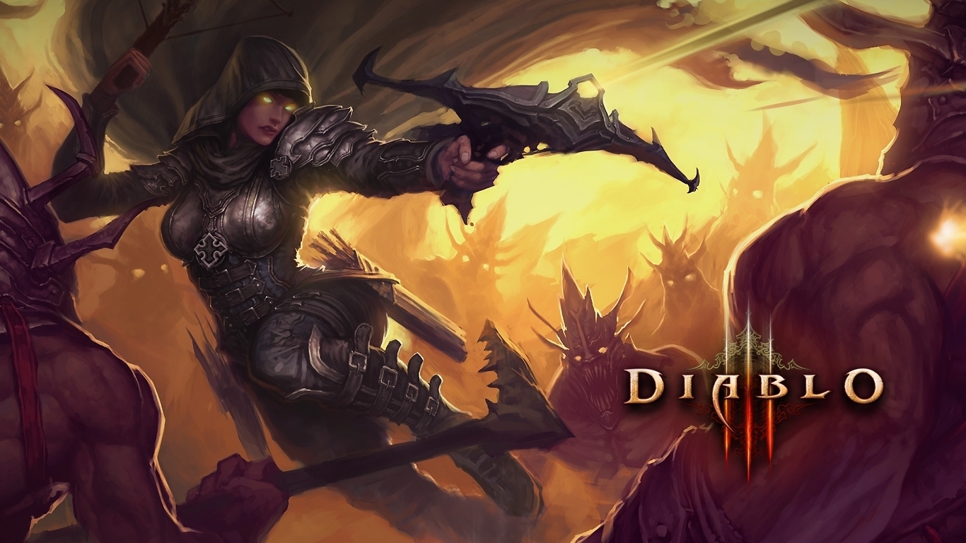 Diablo Demon Hunter Wallpaper