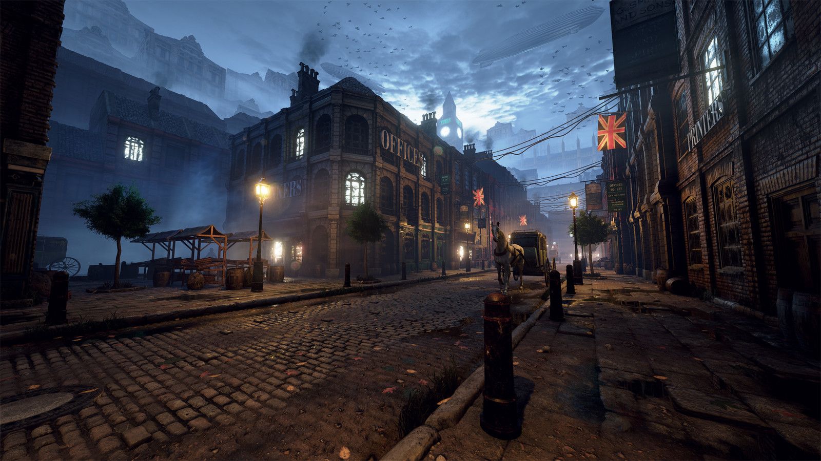 Unreal Engine Victorian London Environment Michal Baca On